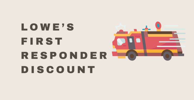 Lowe’s First Responder Discount [Requirements + Details] 
