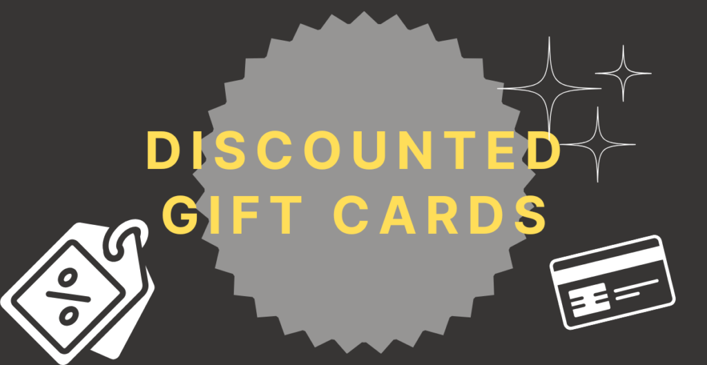 8. Discounted Gift Cards 