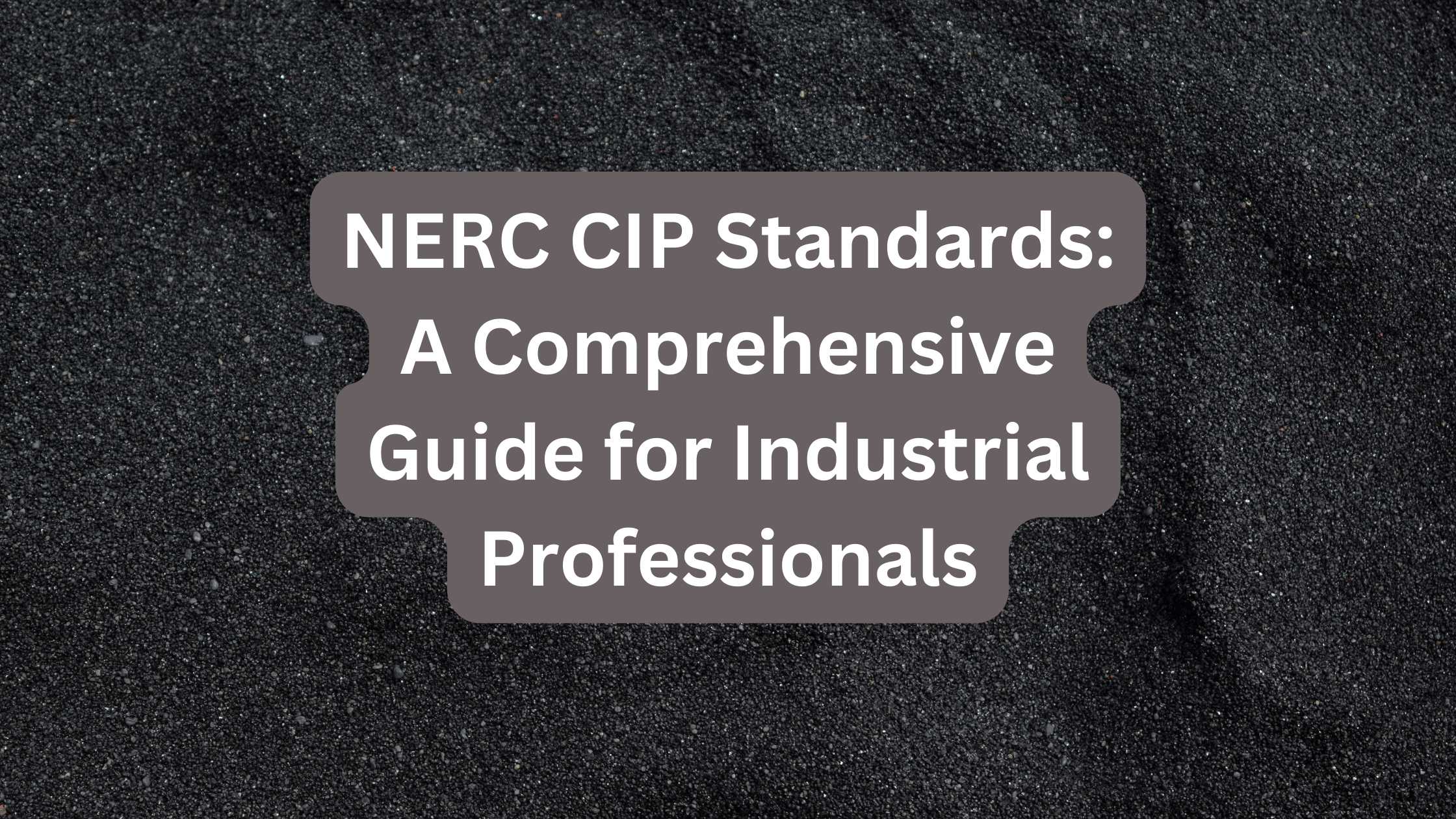 NERC CIP Standards: A Comprehensive Guide for Industrial Professionals