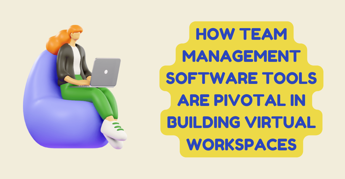 How Team Management Software Tools are Pivotal in Building Virtual Workspaces